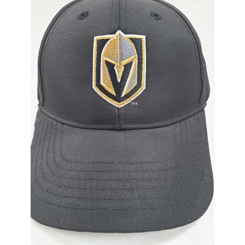 Vegas Golden Knights Quake City Caps‎ Black Baseball Hat NHL Moisture Wicking UV